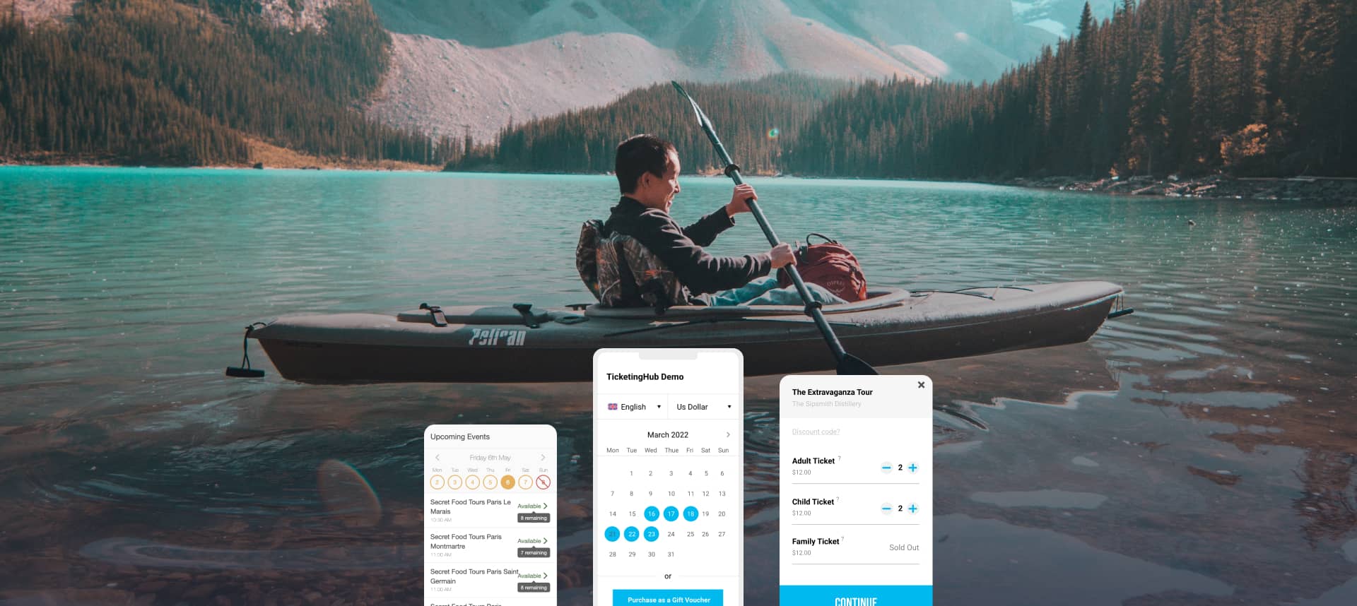 Online Booking Software for Kayak and Canoe Tours